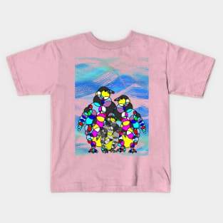 PENGUIN FAMILY Kids T-Shirt